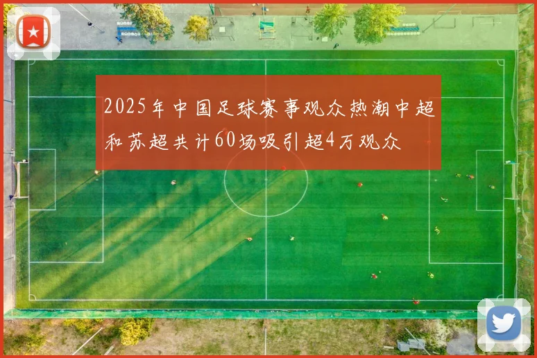 2025年中国足球赛事观众热潮中超和苏超共计60场吸引超4万观众
